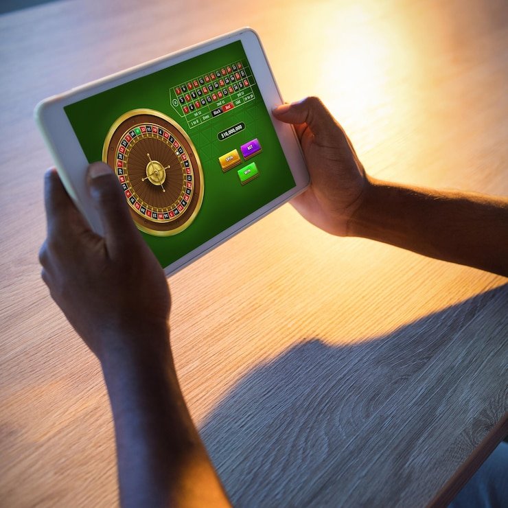 Antarmuka permainan Aviator di licin4d dengan pesawat, pengganda, dan kontrol taruhan